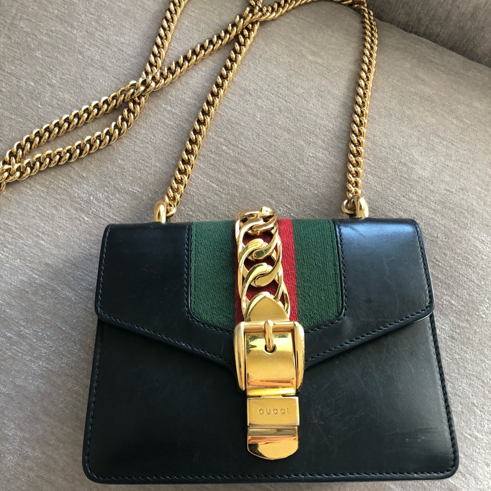 Gucci Sylvie leather mini bag